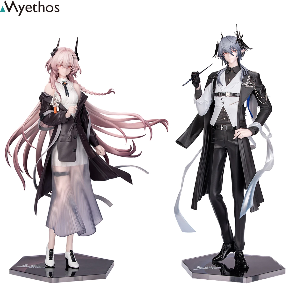 

Original Myethos 1/8 Arknights: Gift+ Theresa Journey of Music Ver. Logos Journey of Music Ver. Anime Figure Model Toy