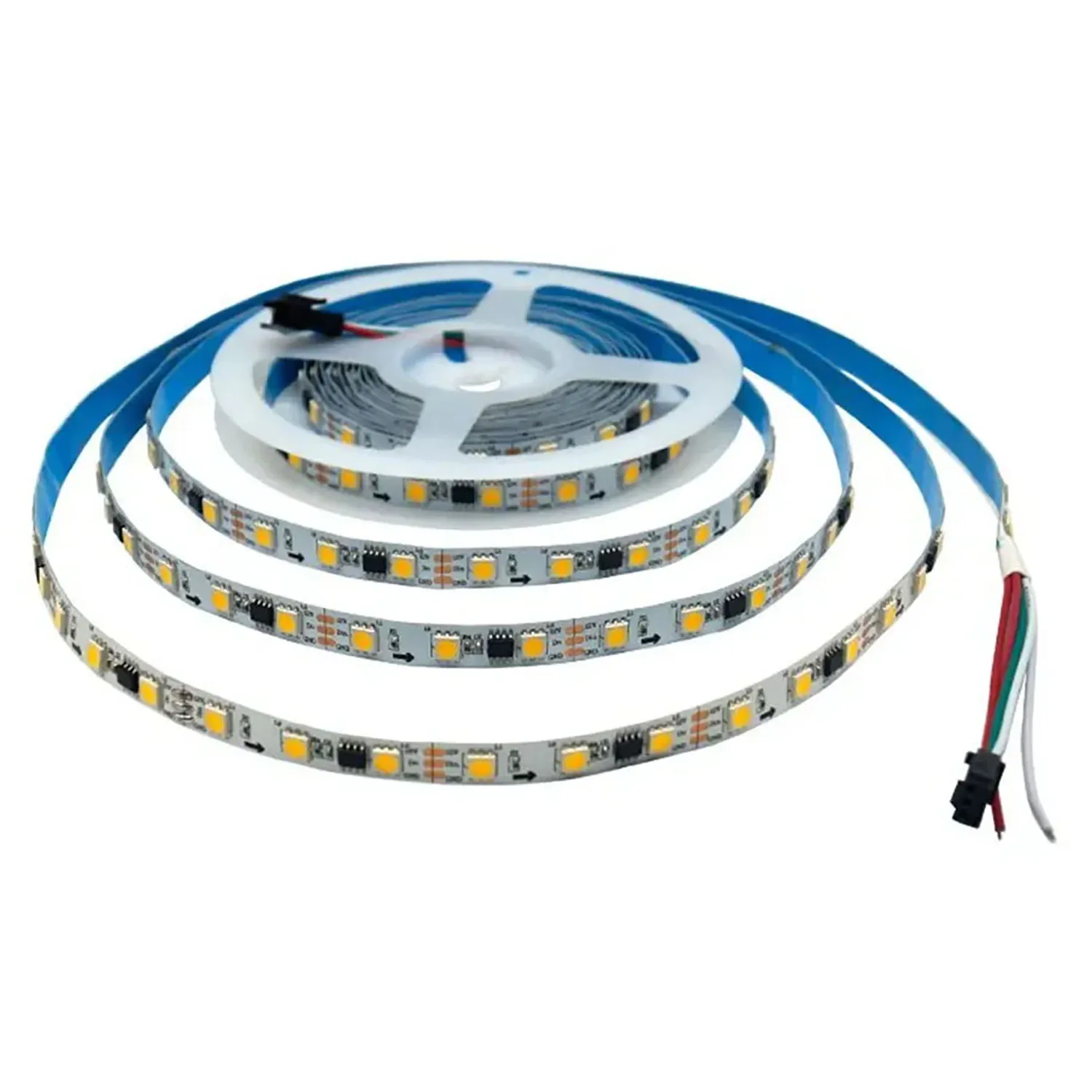 DC 12V 5m WS2811 LED Strip 5050 White Warm White Single Color Pixel LED Strip Addressable Horse Race External Control 30/60LED/M