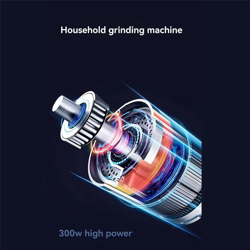 

B07B-Electric Small Grain Coffee Grinder Mill Nuts Beans Grains Grinding Machine Herbs US Plug