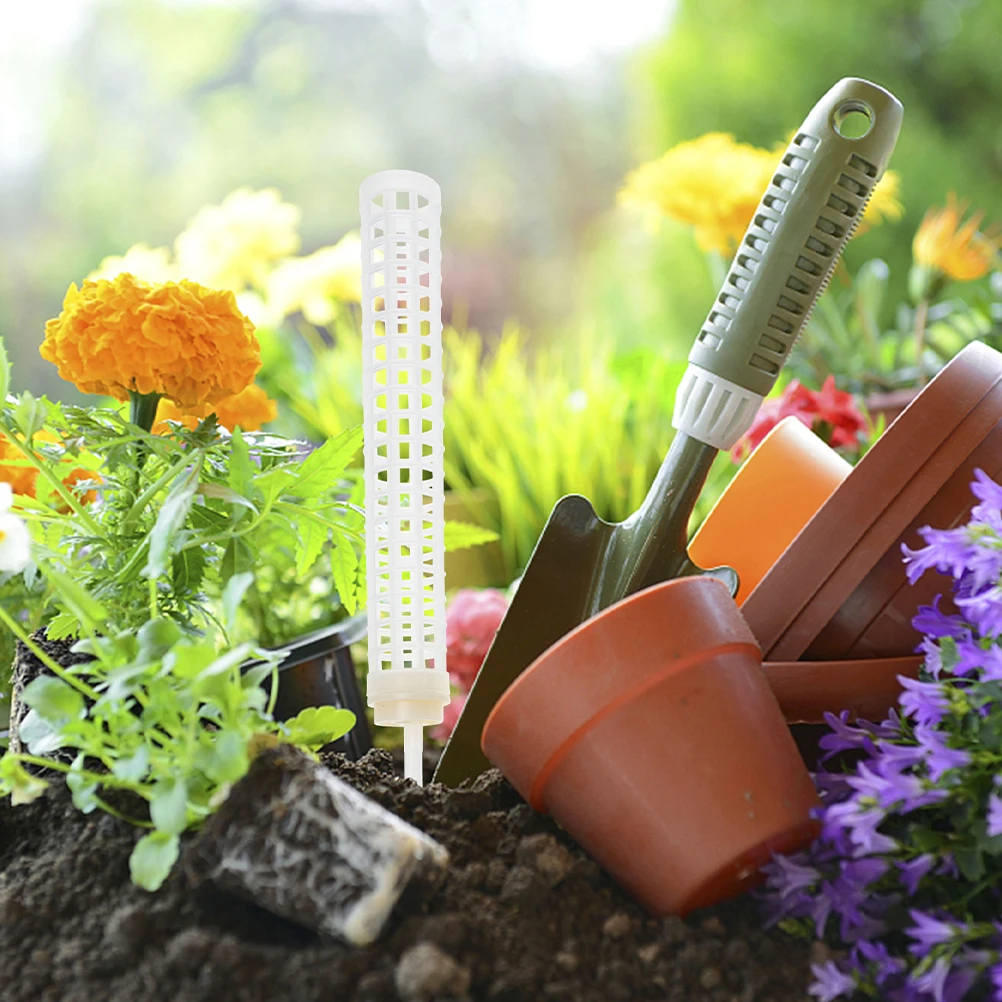 

2Pcs Moss Pole Supports for Tall Plants Stake Indoor Trellis Flower Pole Vine Column Plastic Climbing Plant Support Garden