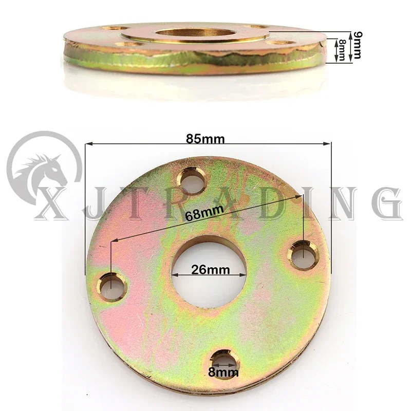 

1000mm Rear Axle Assy With UCP205 Bearing Sprocket Brake Disc Mount Wheel hub For DIY Go kart ATV Quad Bike Modification Parts