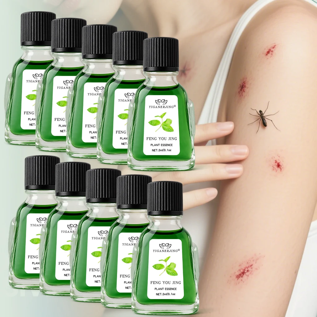 

20/30pcs yiganerjing Wind Oil Essence Cooling Refreshing Oil Refreshing Anti-Mosquito All Purpose Balm Aromatherapy Oil 3ml