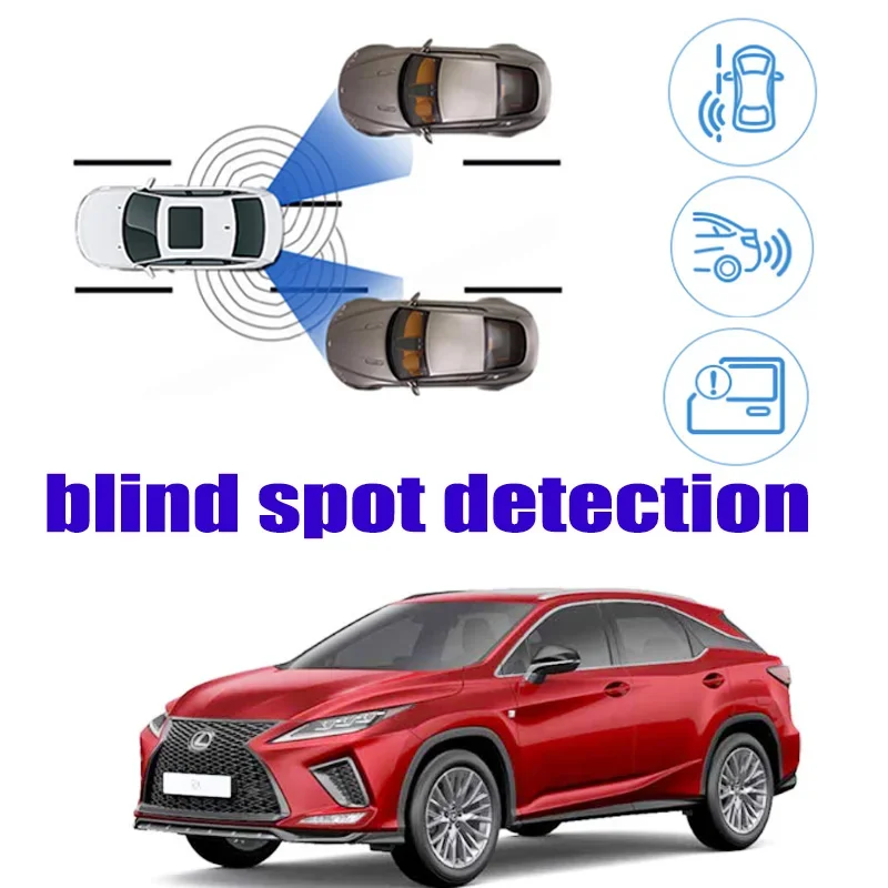 For Lexus RX AL20 2015~2020 Car BSD BSA BSM Blind Area Spot Warning Safety Drive Alert Mirror Rear Radar Detection System