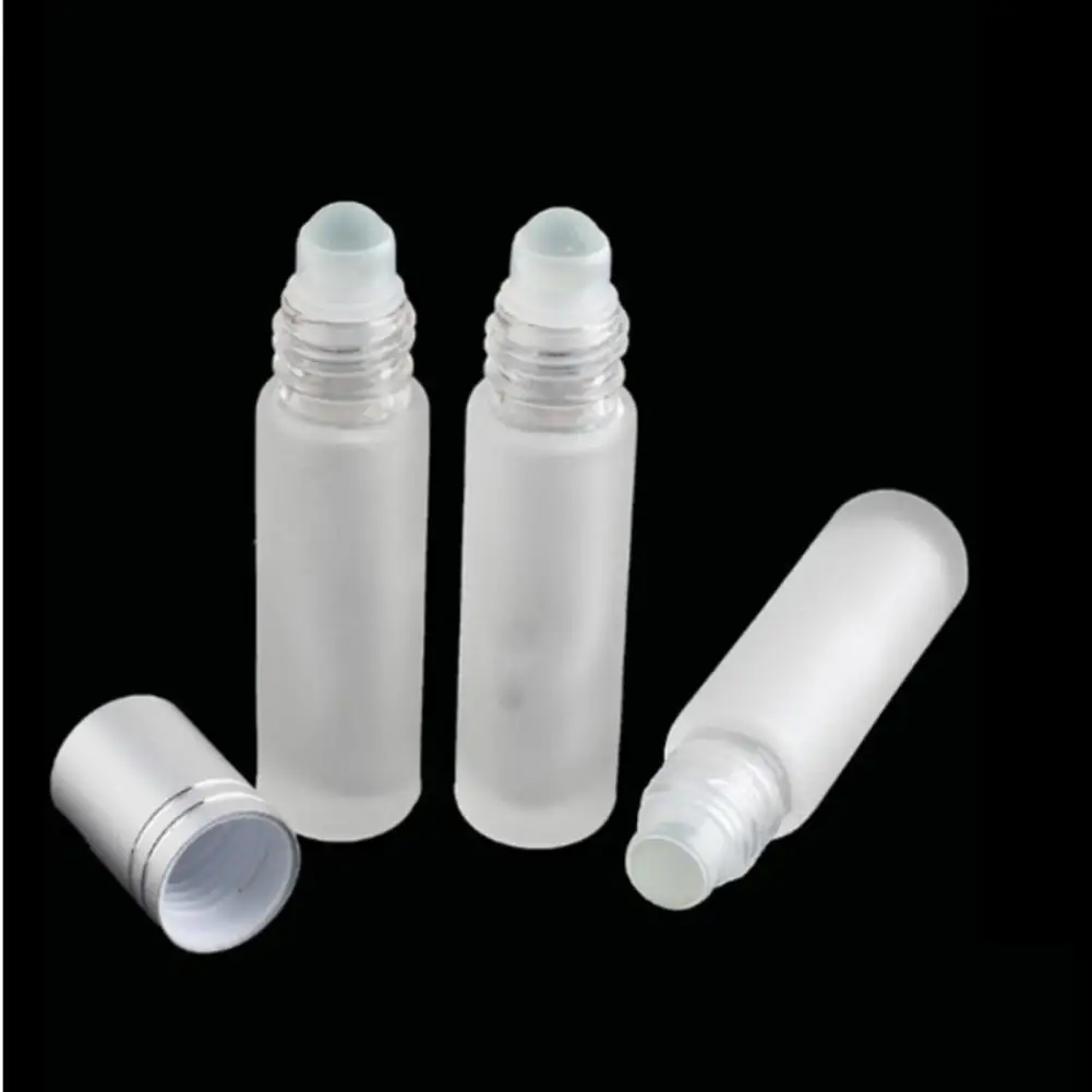 5Pcs/Set 10ml Roller Bottle Empty Reusable Refillable Diy Skin Care Creations Spray Bottles Perfume Bottle Roll On Empty Bottle