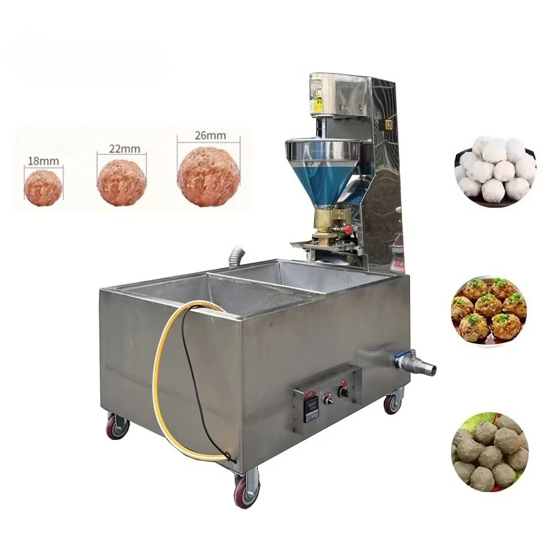

Commercial Automatic High Quality Meatball Round Fish Beef Meat Ball Making Former Machine/fishball Meatball Making Machine