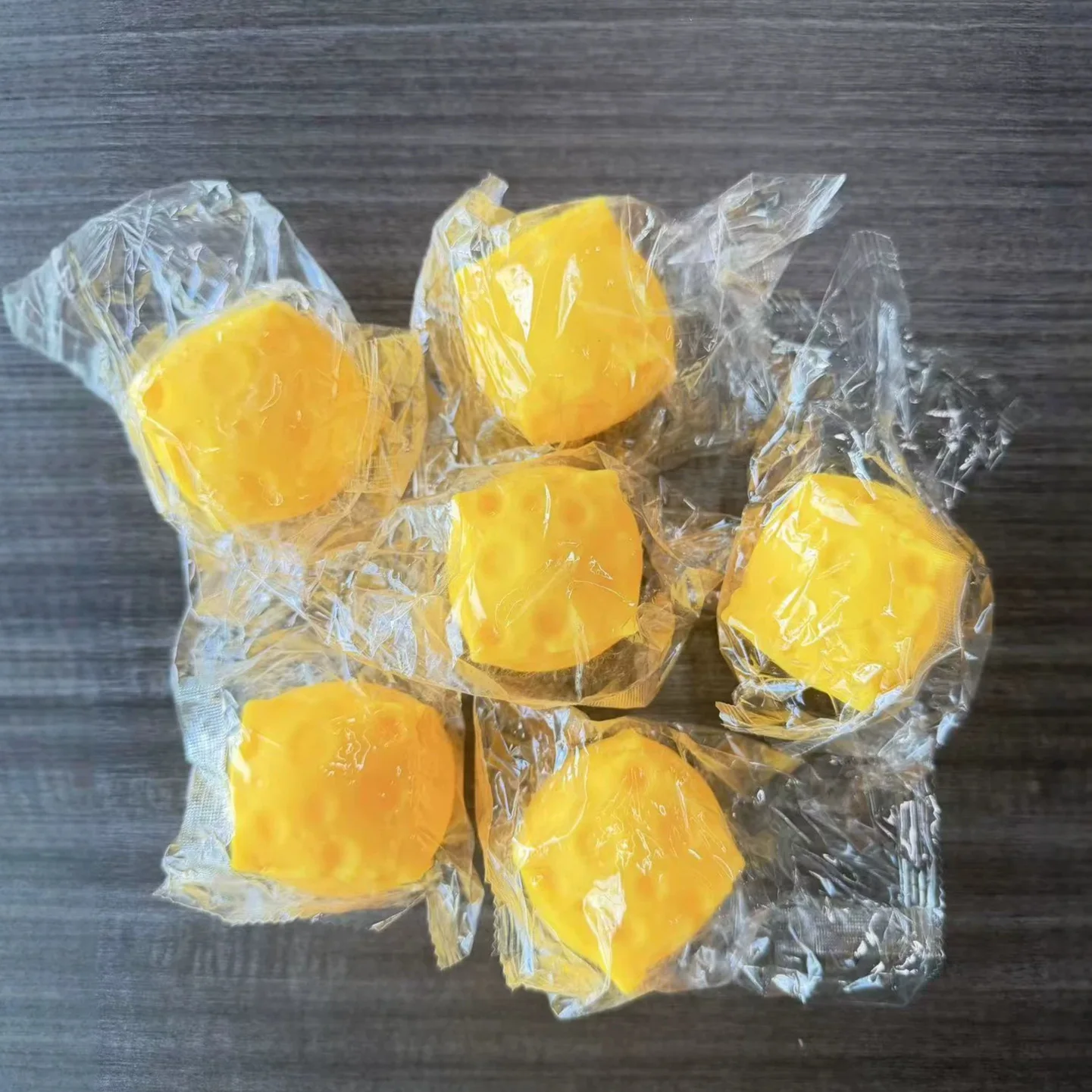 Fun Sensory Stress Toy TPR Block Cheese Pinch Simulation Slow Rebound Physics Furniture Home Decor Holiday Gifts for AdultS