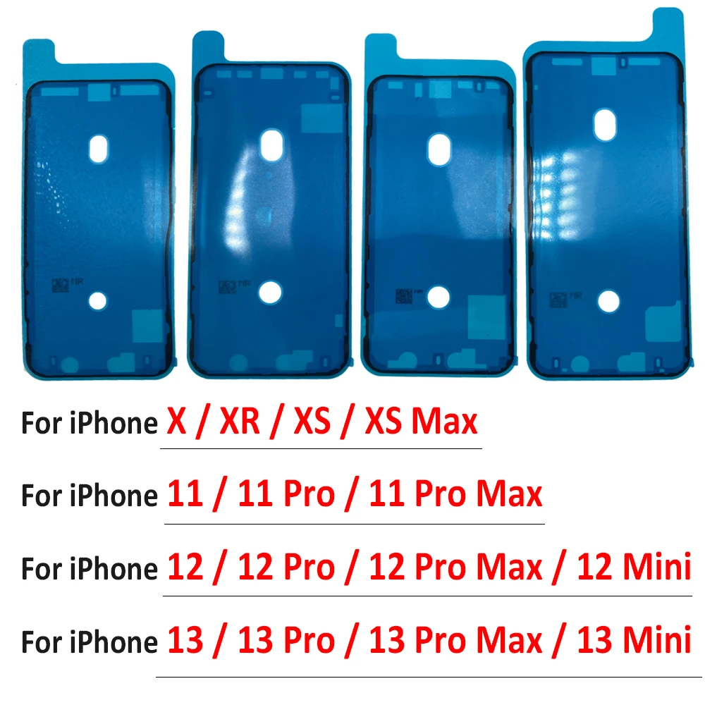 NEW Tested Adhesive Sticker LCD Display Waterproof Bezel Seal Glue Tape Waterproof For IPhone 13 12 mini 11 Pro Max X XR XS Max