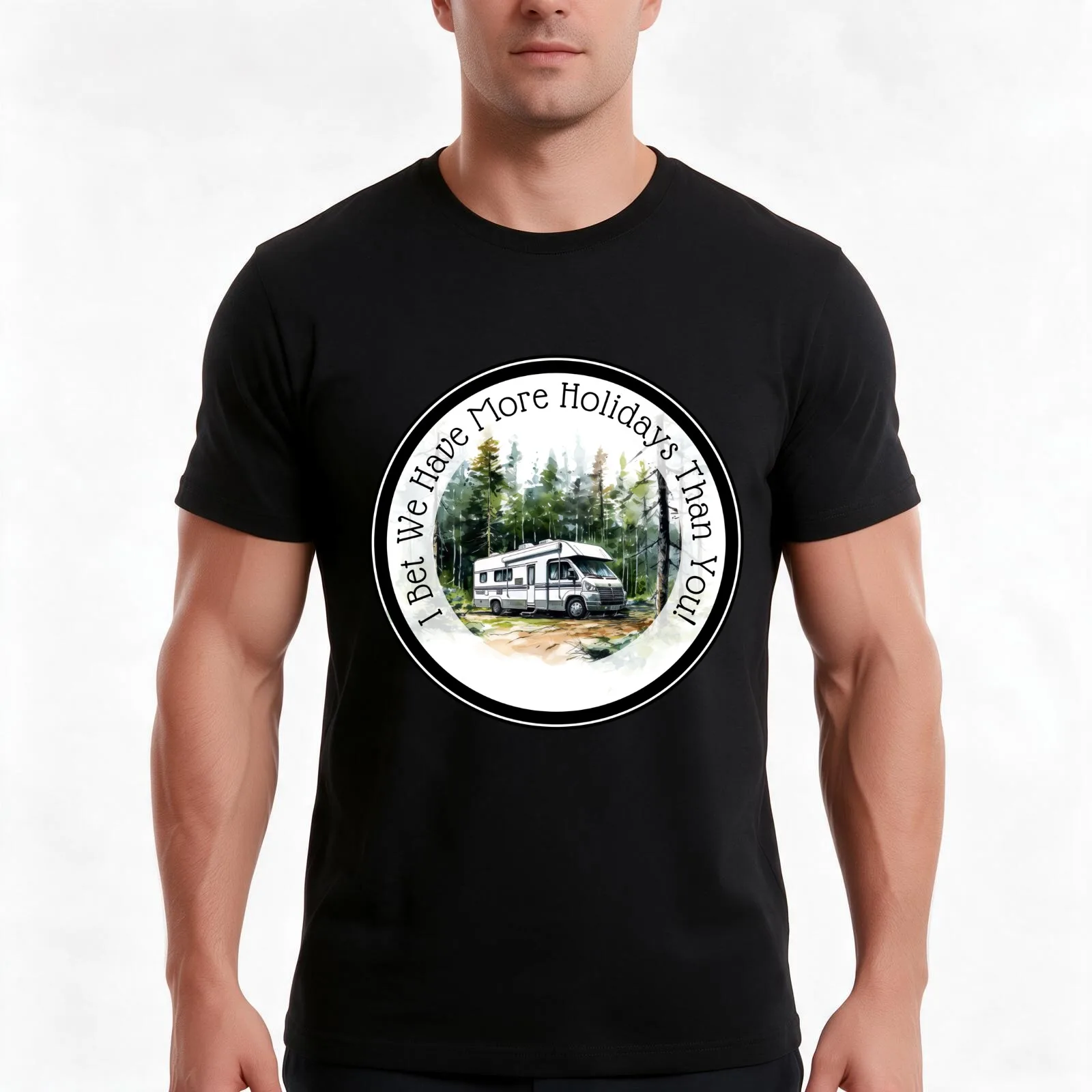 I Bet We Have More Holidays Than You T-Shirt Summer Casual Cotton Tee Oversized Streetwear Tops Vintage Graphic Print