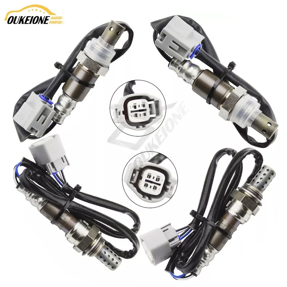 234-9125 234-4951 for 2010 Jaguar XF XFR 4.2L 5.0L 4Pcs Oxygen Sensor O2 Front Rear Lambda Upstream Downstream Car Accessories