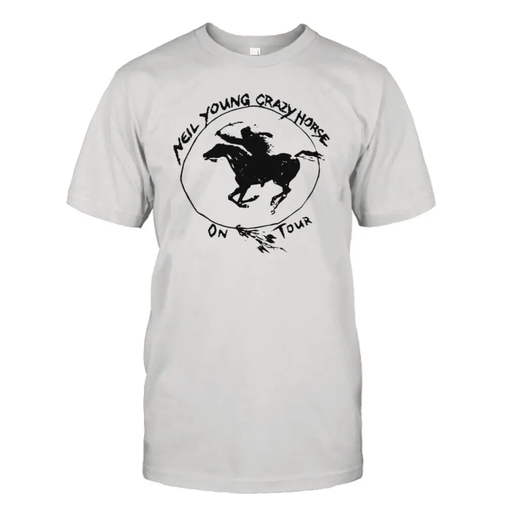 

Crazy Neil Young Horse Tour 2023 T-Shirt Music Unisex Gift For Fans All Size