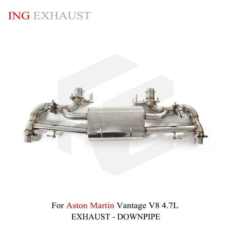 

ING Performance Vacuum Valve SS304 Muffler Catback for Aston Martin Vantage V8 4.7L Engine Race Auto Muffler Exhaust System