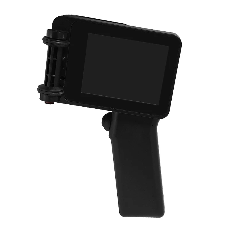 طابعة نافثة للحبر محمولة جديدة مع شاشة سعوية، تاريخ إنتاج صغير، ملصق باركود رمز الاستجابة السريعة، رقم الدفعة، زجاجة التعبئة والتغليف