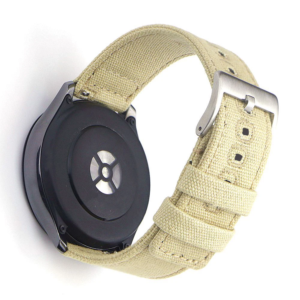 Quality Nylon Canvas Watch Bands Quick Release Wrist Straps Military Breathable Waterproof 18mm 19mm 20mm 22mm