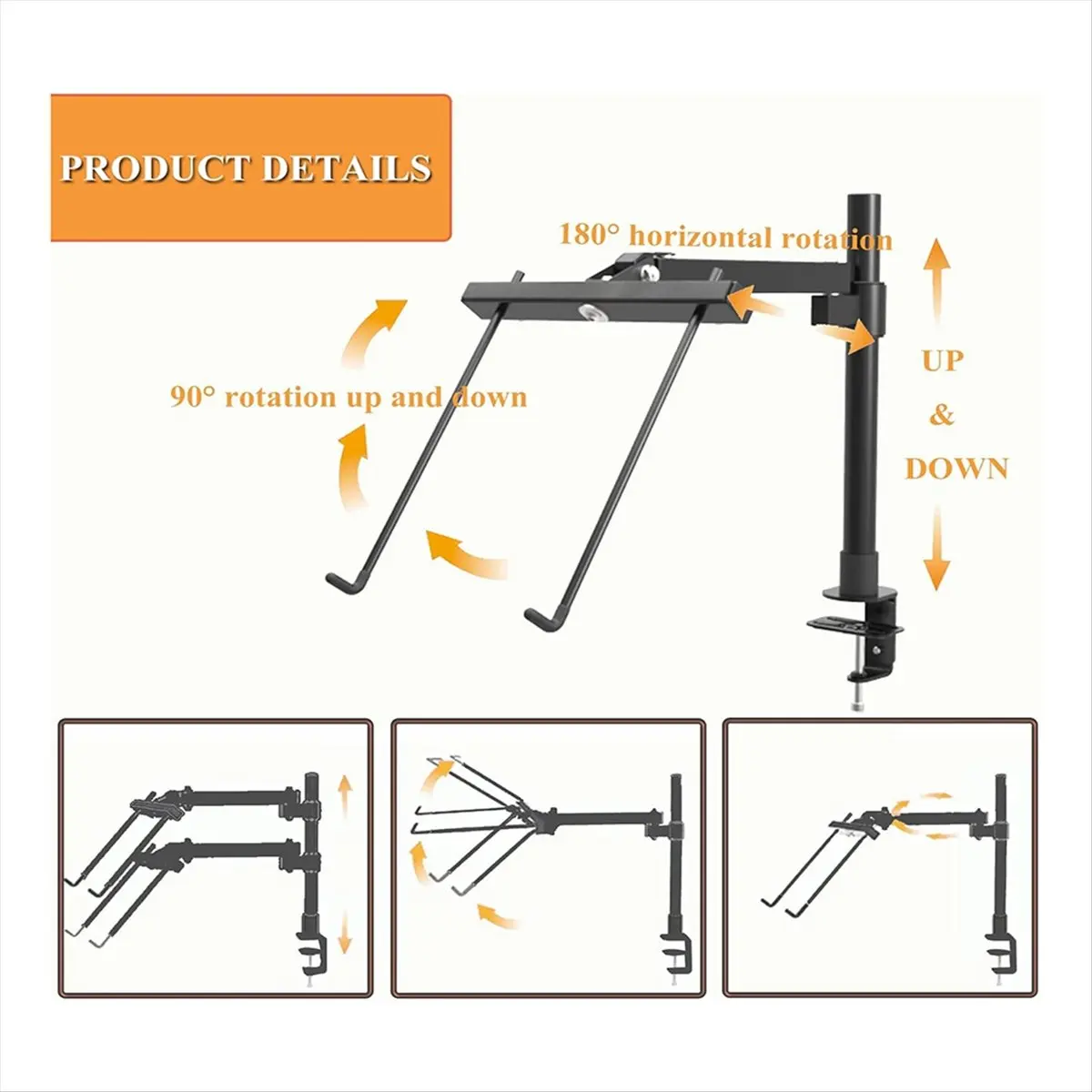 حامل إطار معدني للتطريز، حامل تطريز دوار قابل للتعديل، حامل إطار مطرز لنقاط الإبرة-A51M