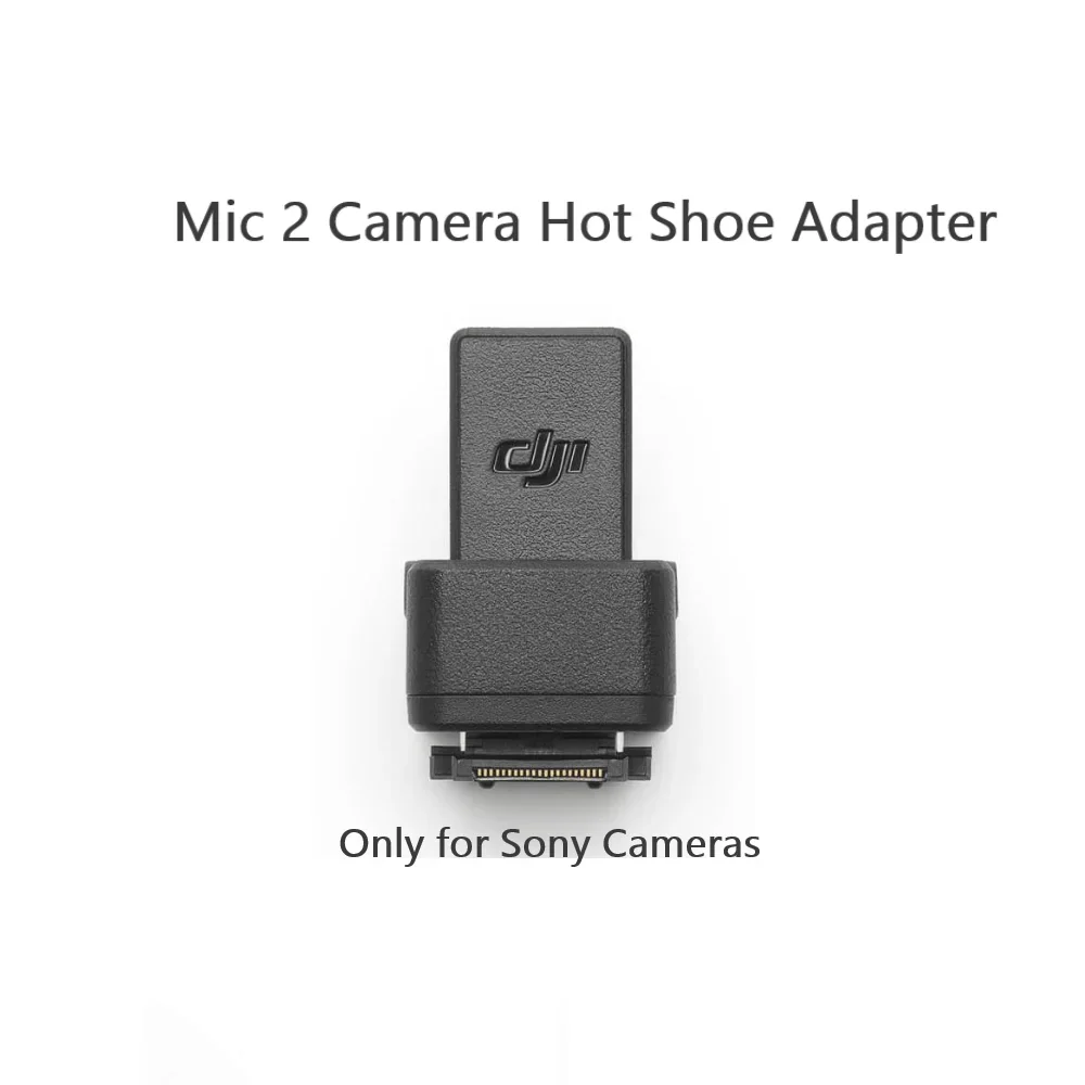 Adaptador de Cámara DJI Mic 2 para el Receptor DJI Mic 2, se Conecta con la Interfaz de Zapata de la Cámara Sony.