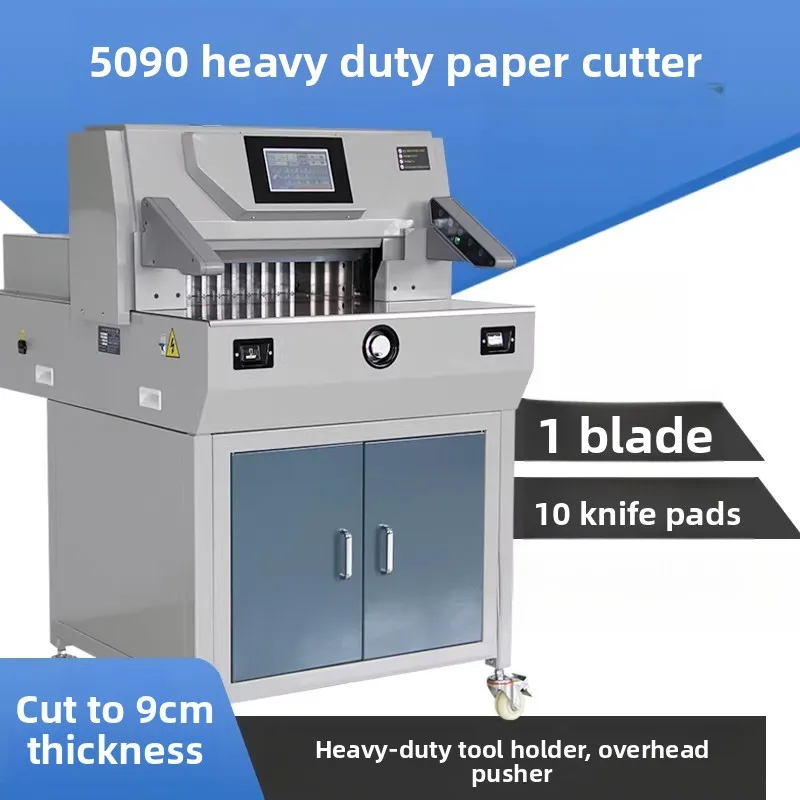 Graphic, And Album Cutting Hydraulic Paper Cutter 5090 Electric Programmable Dual Hydraulic System For Document