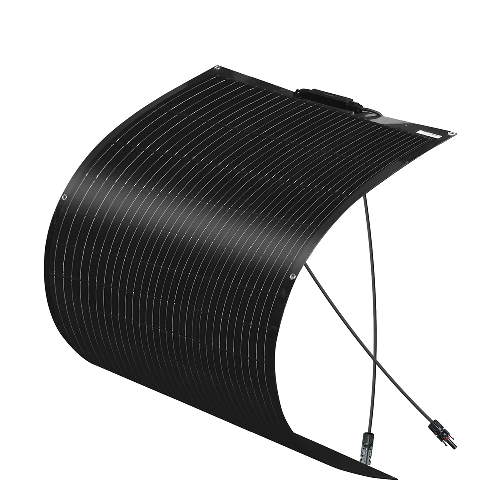 WUZECK 1szt ~ 10szt Solar Panel Elastyczne panele słoneczne 100W Moduł fotowoltaiczny Mono Solar Panel 16.5V (100W, 200W, 300W, 400W, 500W 1000W)