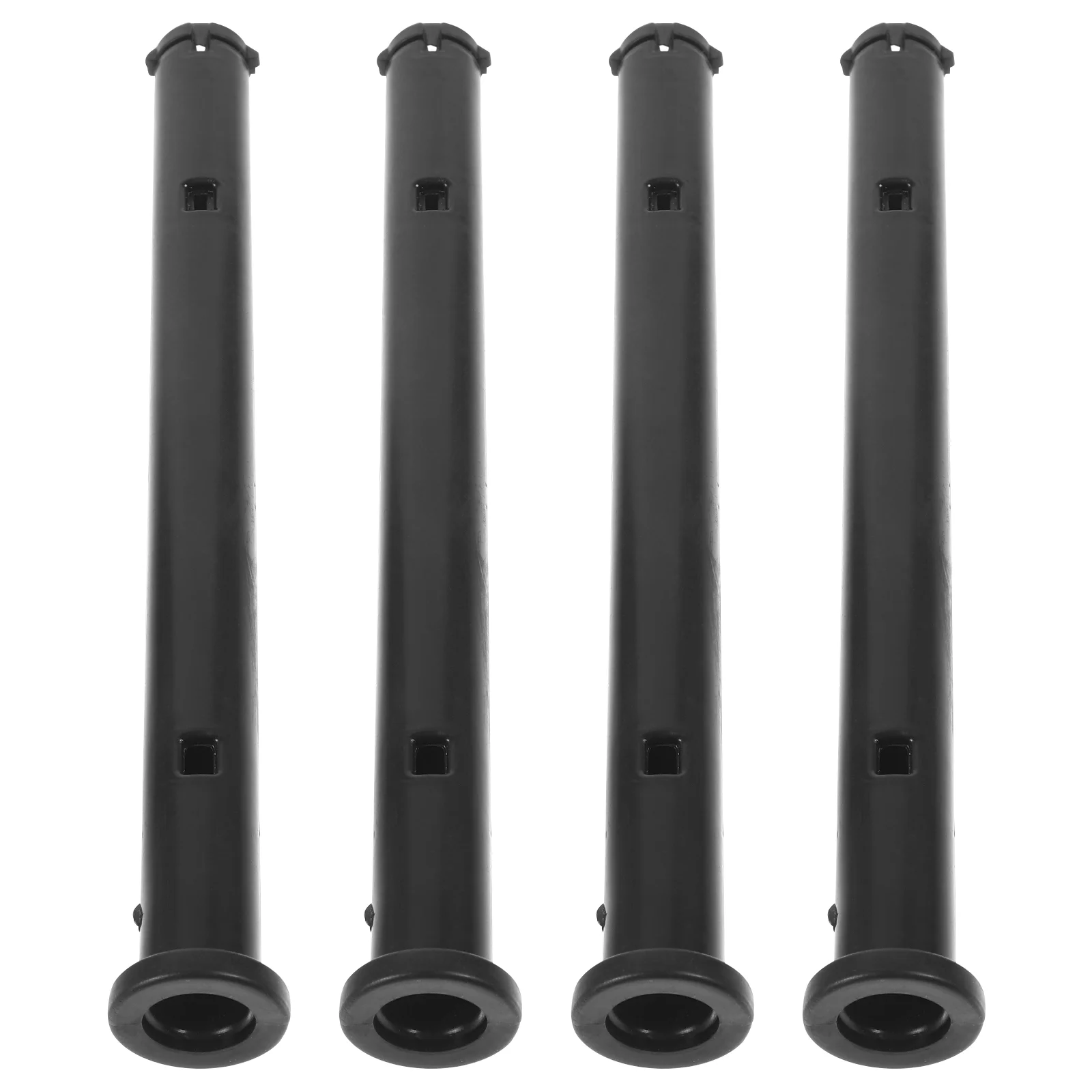 

4 Pcs Small Black Trash Can Latch Office Lid Supplies Dustbin Plug Trashcan with