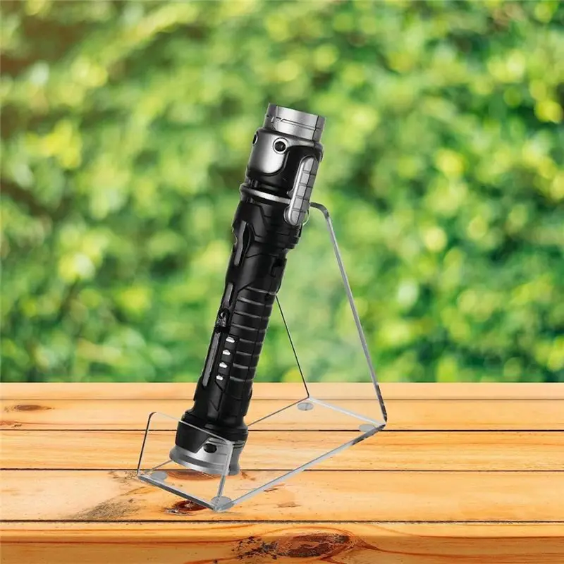 AT16 Lightsaber Stand Desktop Lightsaber Holder Plate Stand Record Stand Decoration with Anti Slip Pad