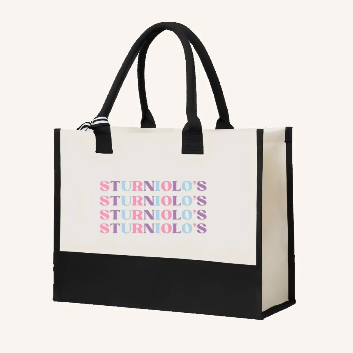 STURNIOLO S 2026 جديد وصول موضة عملية واسعة قابلة لإعادة الاستخدام حمل حقيبة نمط طباعة 2 لهجة الثقيلة حقيبة كتف كبيرة ل