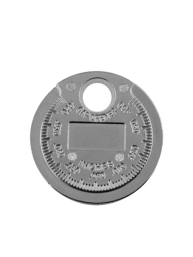 Disc-Type Spark Plug Gap Gauge Automotive Spark Plug Electrode Gap Measuring Tool Auto Repair Diagnostic Measuring Tool