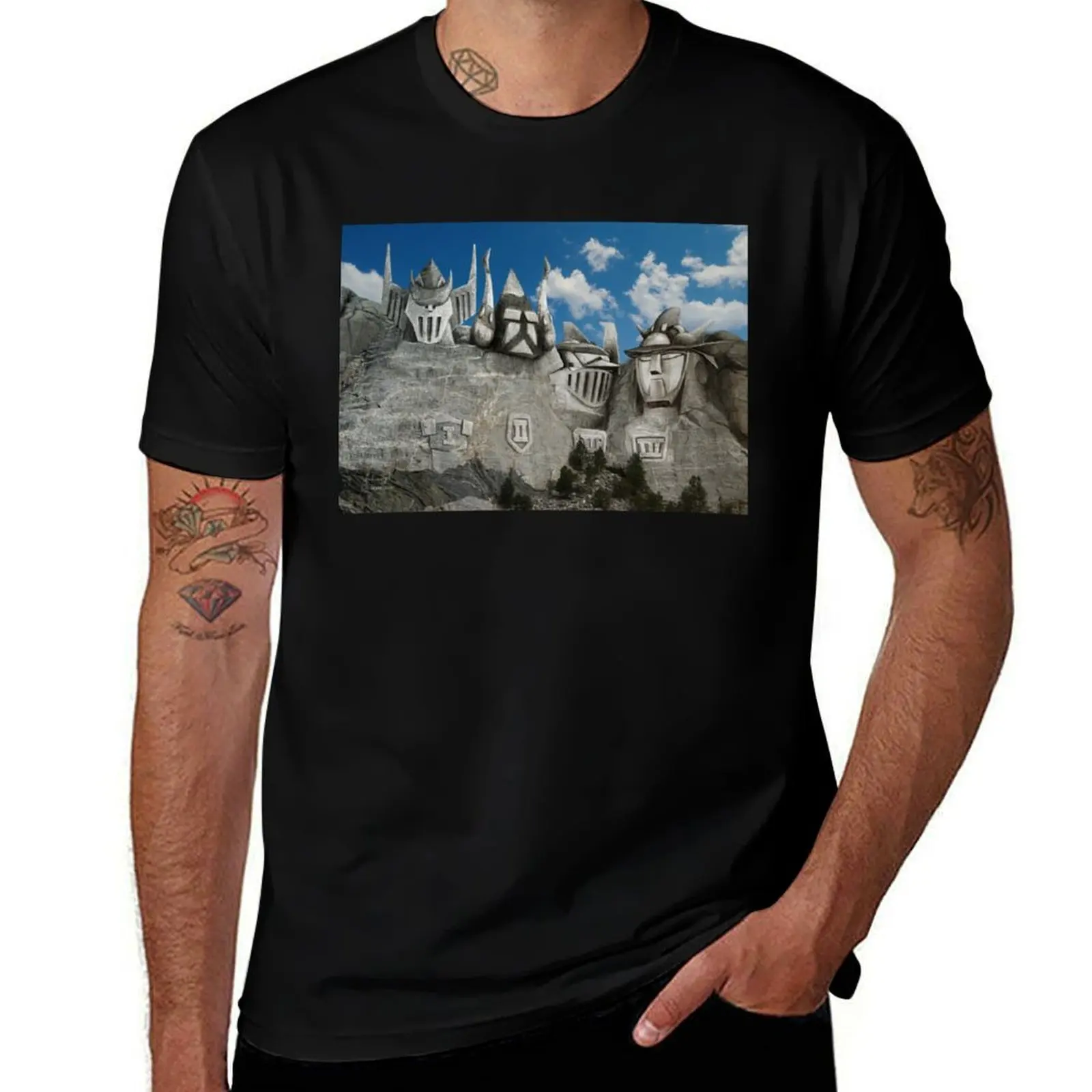 

Rushmore AstroRobot T-Shirt plain vintage graphic tee shirt valentines boutique clothes mens funny t shirts