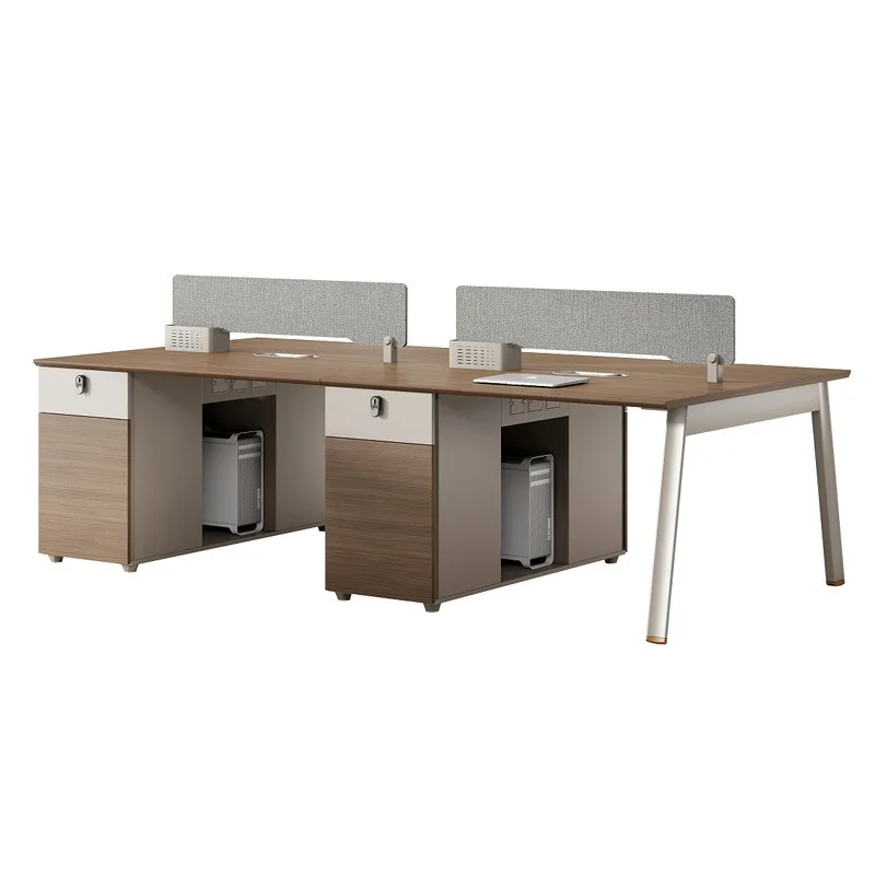 Environmental staff desk Simple modern combination staff desk