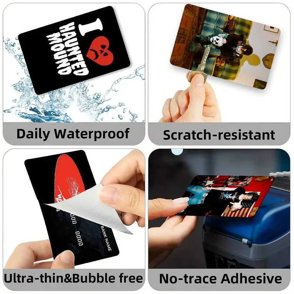 Sematary Haunted Mound Harold USA  Credit Card HD Stickers Game Card Decal Small Chip Waterproof Sticker Gift