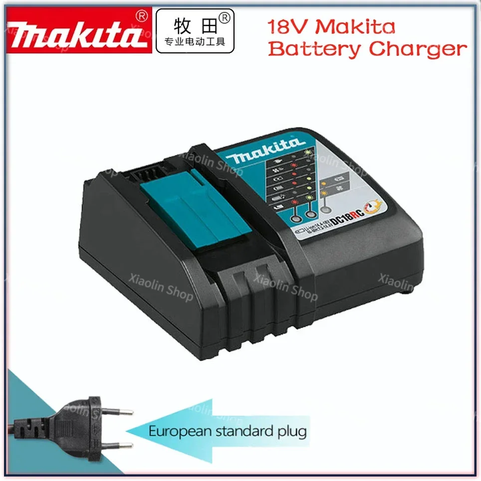 

Makita Original DC18RC Battery Charger Makita 3A 6A 14.4V 18V Bl1830 Bl1430 BL1860 BL1890 Tool Power Charger Usb 18VRC