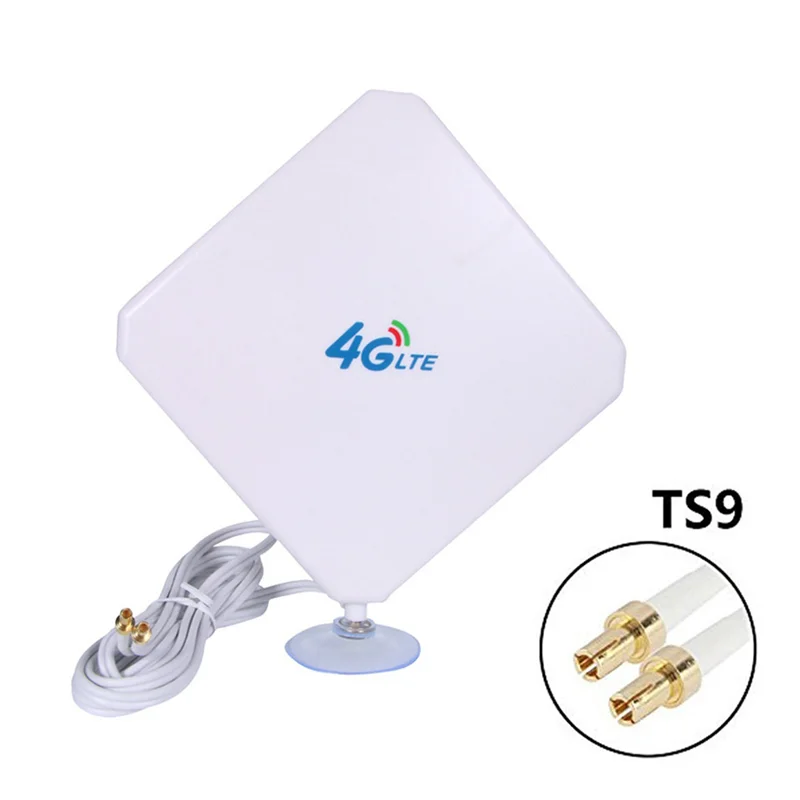 ABKI-Hi-Gain 3G 4G LTE Luar Ruangan 35Dbi Pita Lebar Terarah Antena Wifi MIMO 2 Meter Antena Kabel RG174 untuk Router