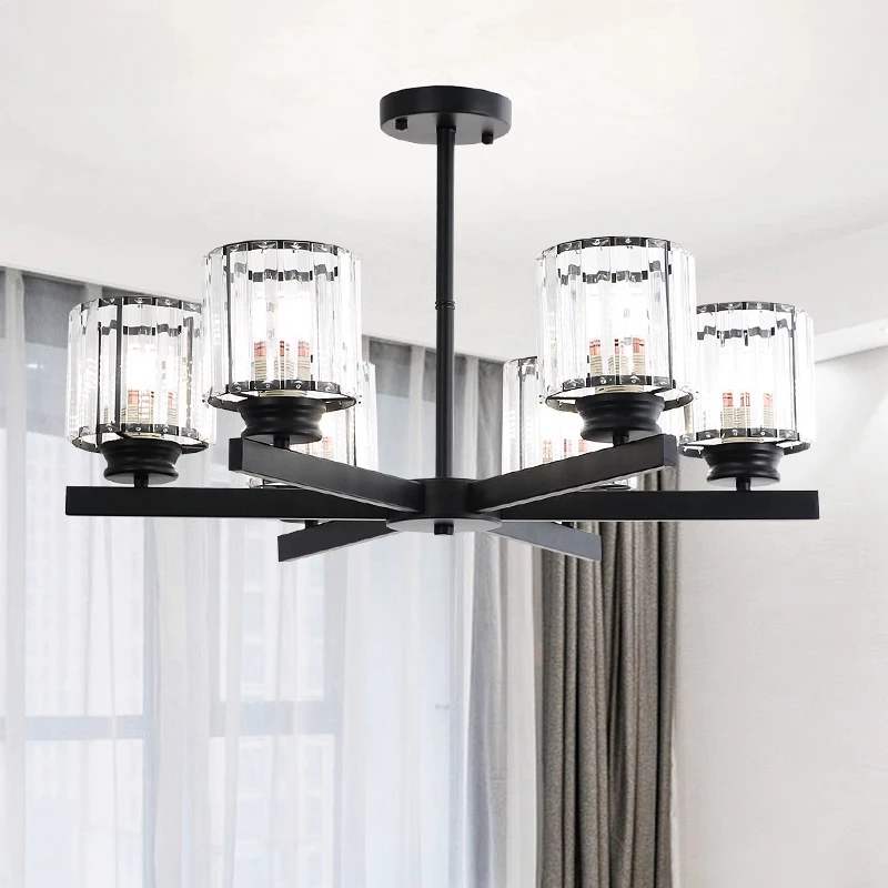

Modern simple living room lights, Nordic style atmosphere home bedroom chandelier room dining room 2019 new LED lamps
