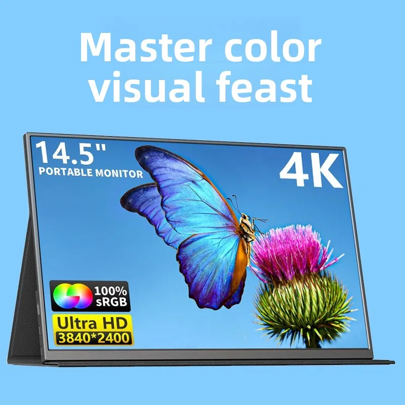 

14.5 inch 4K portable display screen all-metal CNC workmanship NS game one-line direct connection expansion external screen pair