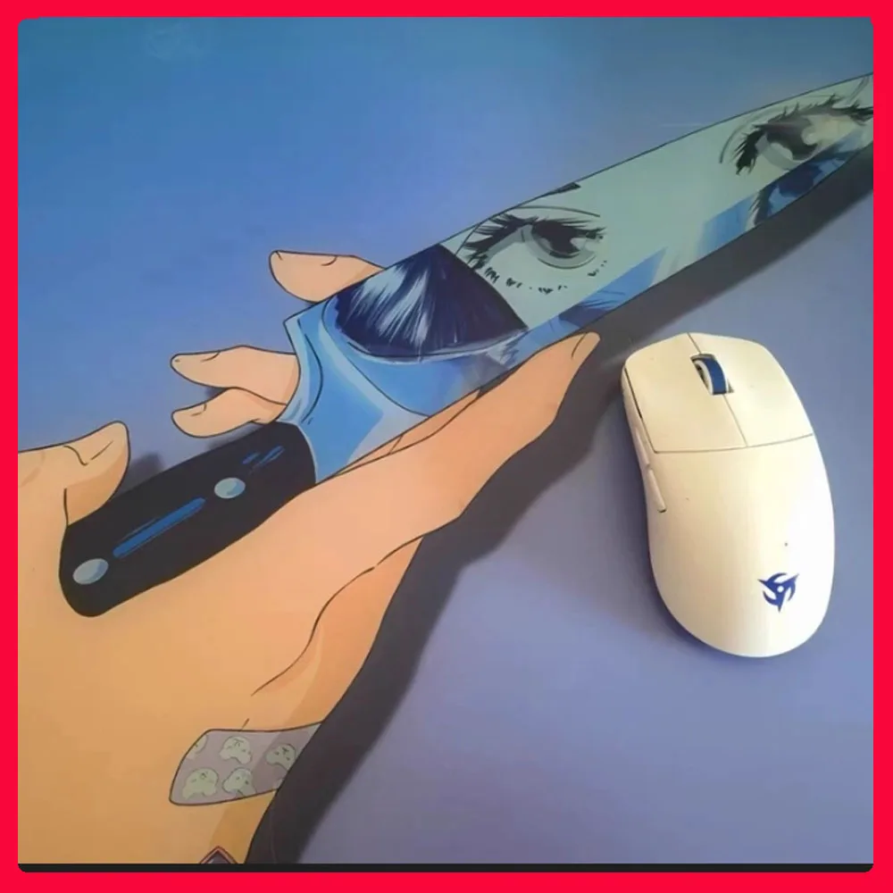 

Kanami Glass Mouse Pad Gaming FPS Tempered Glass Copy Edition Mouse Pad Smooth Professional Customized Mouse Pad Gifts