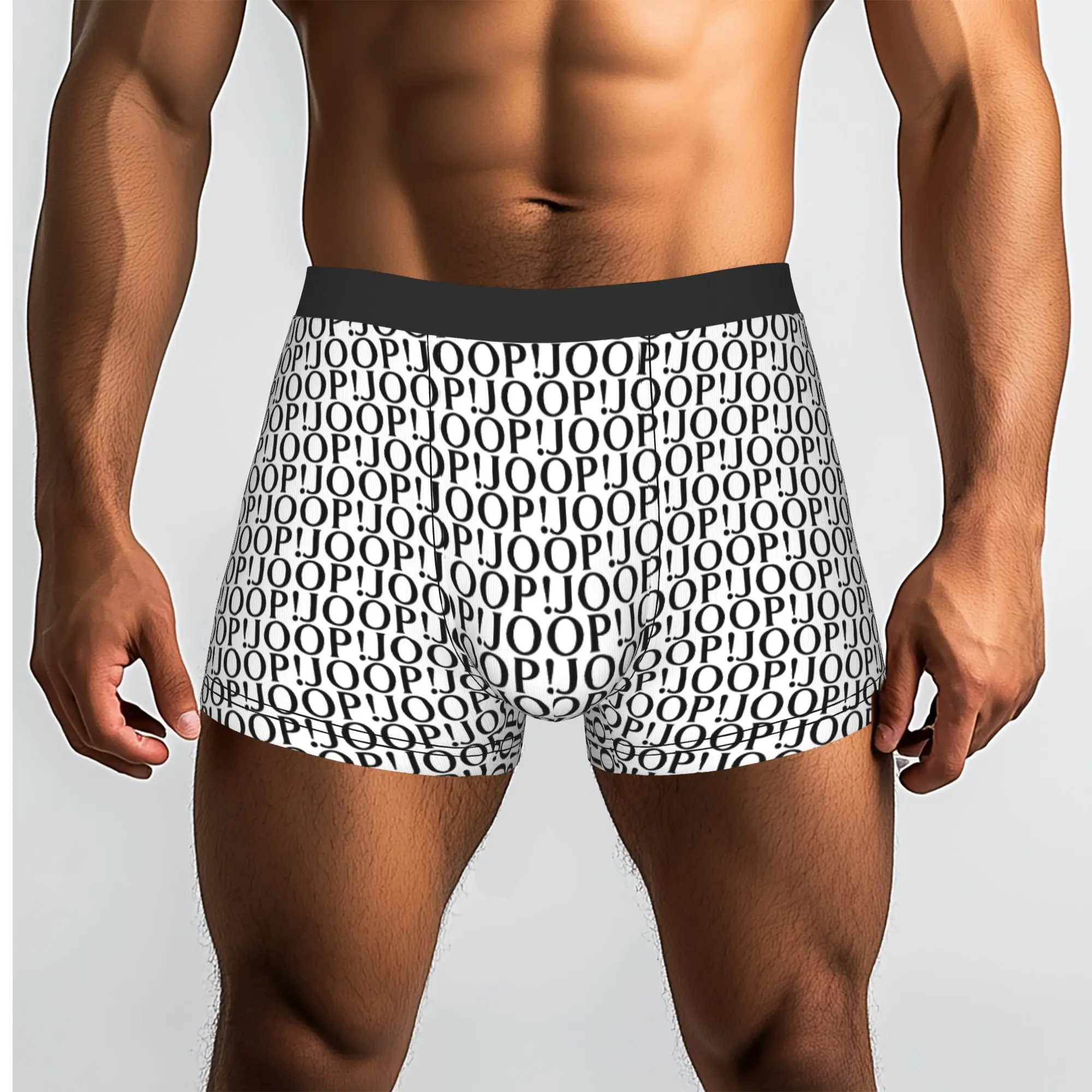 Custom Male Funny J-joops Underwear  Boxer Briefs Breathable Shorts Panties Underpants
