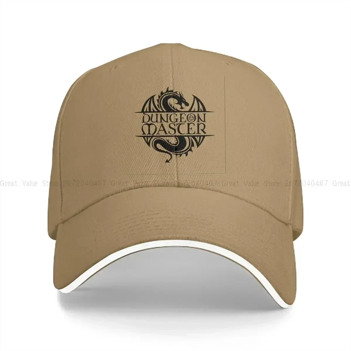 New Dungeon Master Baseball Caps Peaked Cap DND Game Sun Shade Hats for Men Women