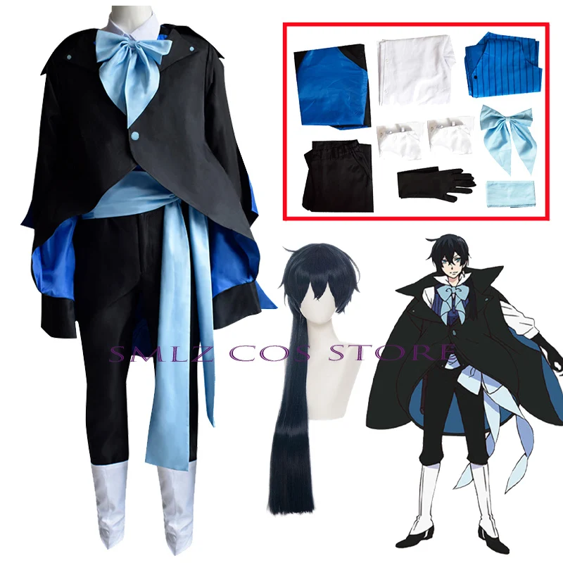 

Vanitas Cosplay Anime The Case Study of Vanitas Costume Uniform Wig Vanitas no Karte Cosplay Outfit for Halloween Party Suit