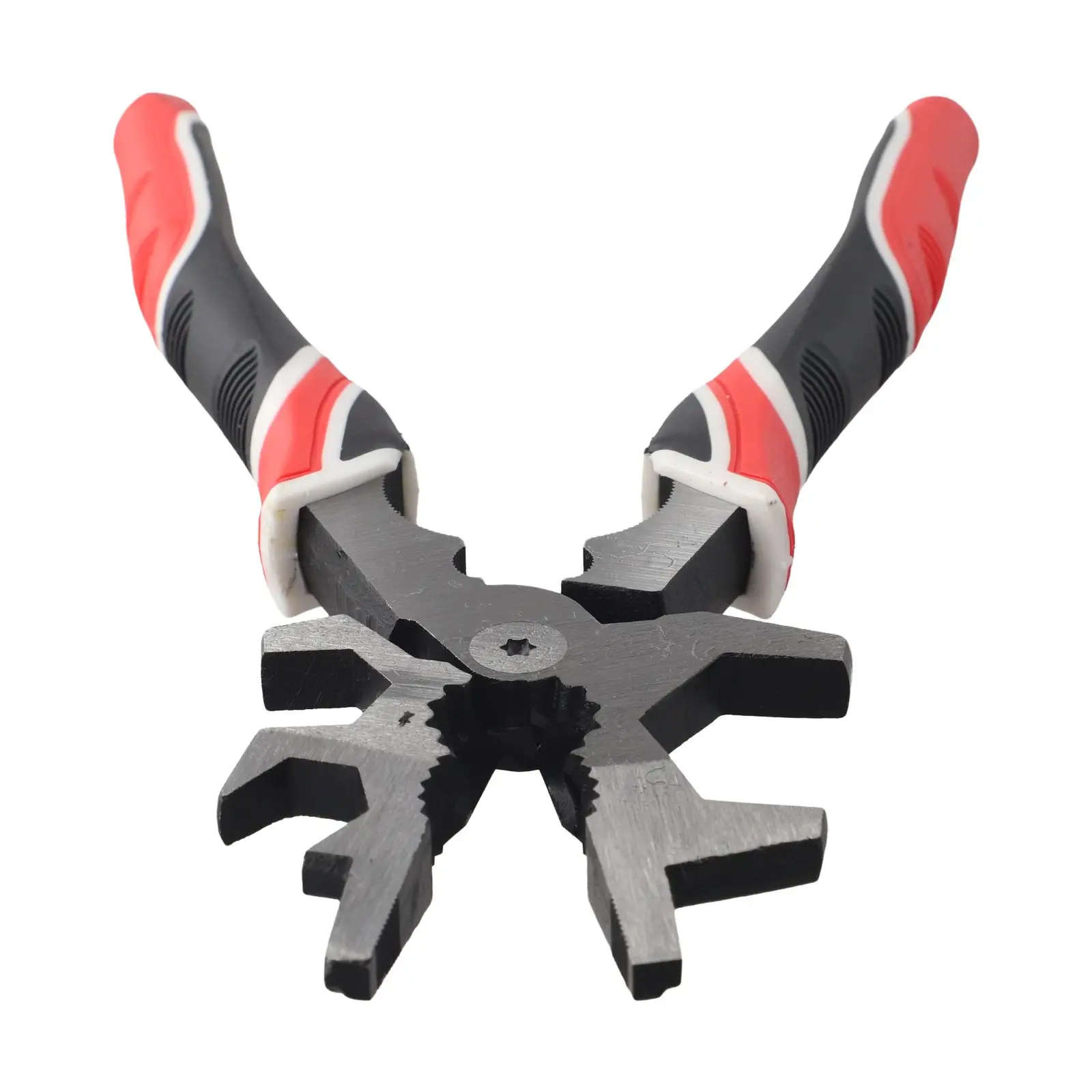 Pinza multifunzione con impugnatura antiscivolo TPR Maniglia antiscivolo Design intuitivo Strumento versatile Acciaio ad alto tenore di carbonio