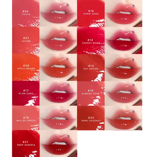Imagen 2 del producto Rom&nd JUICY LASTING TINT-11 tonos, textura brillante jugosa, hidratante no pegajoso, mancha duradera, fiesta, belleza K, maquillaje coreano