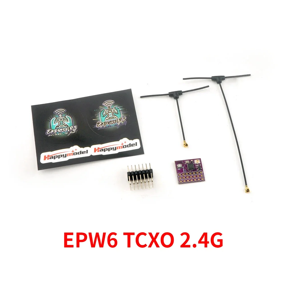 HappyModel EP1 / EP1 TCXO / EP2 / EP2 TCXO / EPW6 TCXO 2.4G ExpressLRS ELRS Nano Long Range RX for ELRS TX RC Airplane FPV Drone