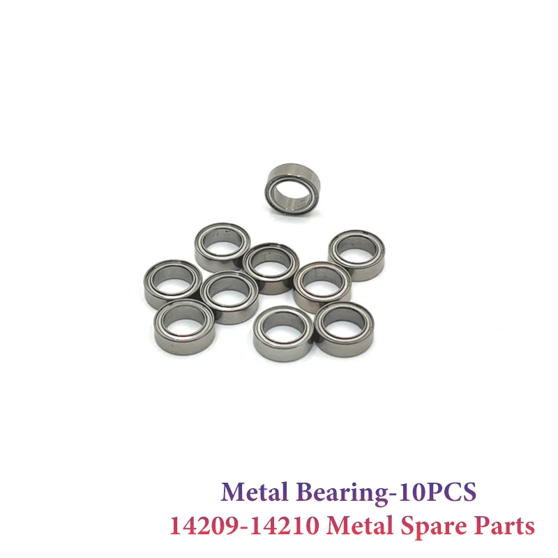 14210 14209 mjx hyper go 1/14 peças de atualização componente de direção dianteira de metal para carro rc cnc acessórios de alumínio acessórios de carro