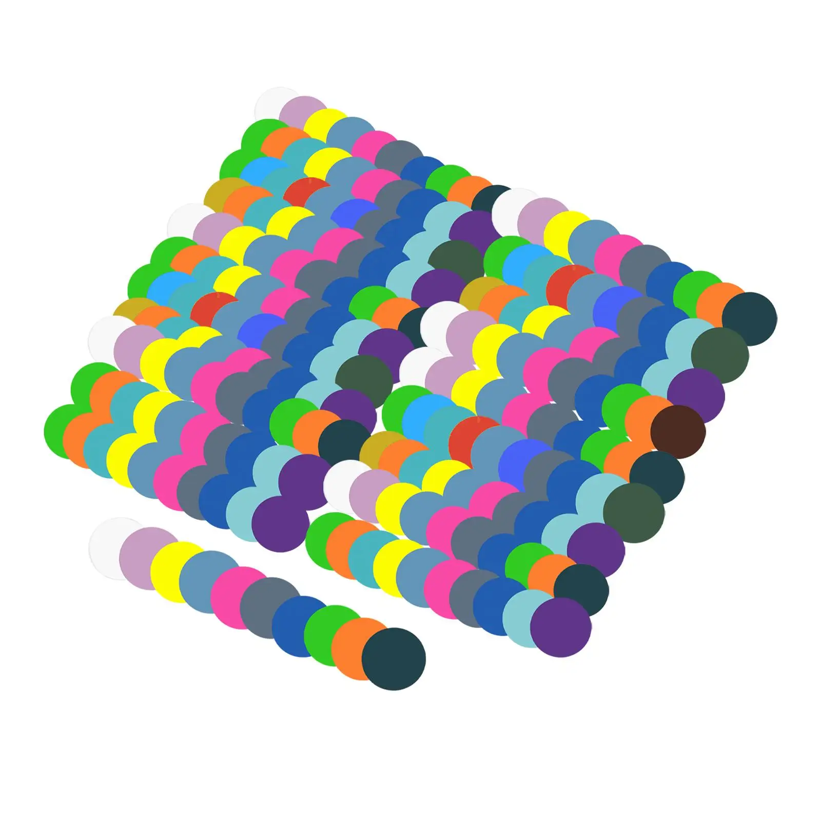 360x Index Sticker Round School Stationery Circular Note Sticky Notes Paper Memo Pad for Magazines files Diaries Folders Journal