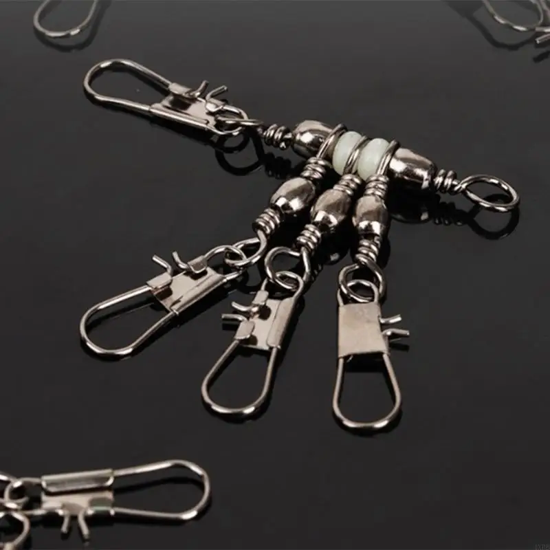 헤비 듀티 낚시 루어 후크 커넥터 해상 낚시 태클 액세서리 20pcs 4xBB