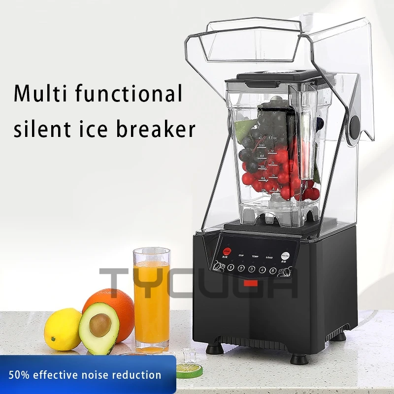 Commercial Blender Electric Ninja blender Fruit Food Ice Crusher Processor Smoothies Juicer Maker Crusher Grain Grinder 110-220V