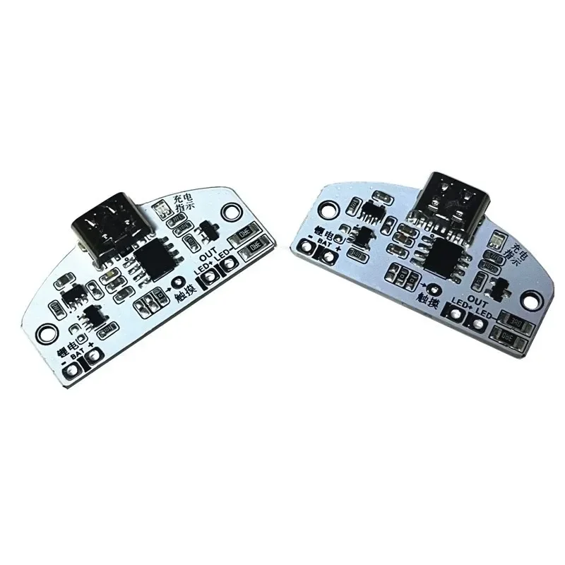 1pcs type-C table lamp circuit board USB charging three gear stepless dimming led touch small night lamp control module