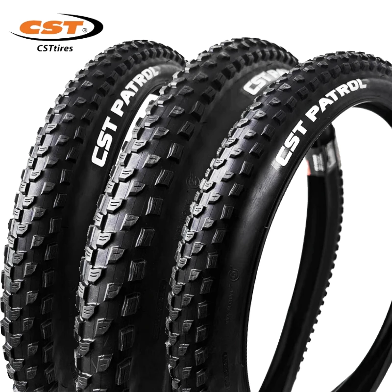 إطار دراجة CST PATROL MTB عبر البلاد XC فقي أحجام متعددة 26x2.25 27.5x2.4 2.6 2.8 29X2.4 إطارات مقاومة للتآكل ومتينة