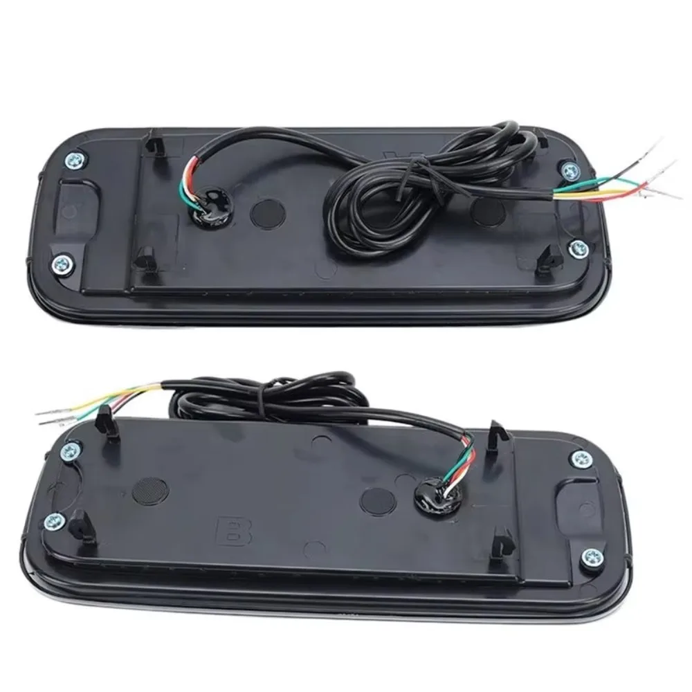 lámpara  conducción, 1 par  luces traseras LED ahumadas para JIMNY 2007-2017, señal  giro LED dinámica, freno inverso