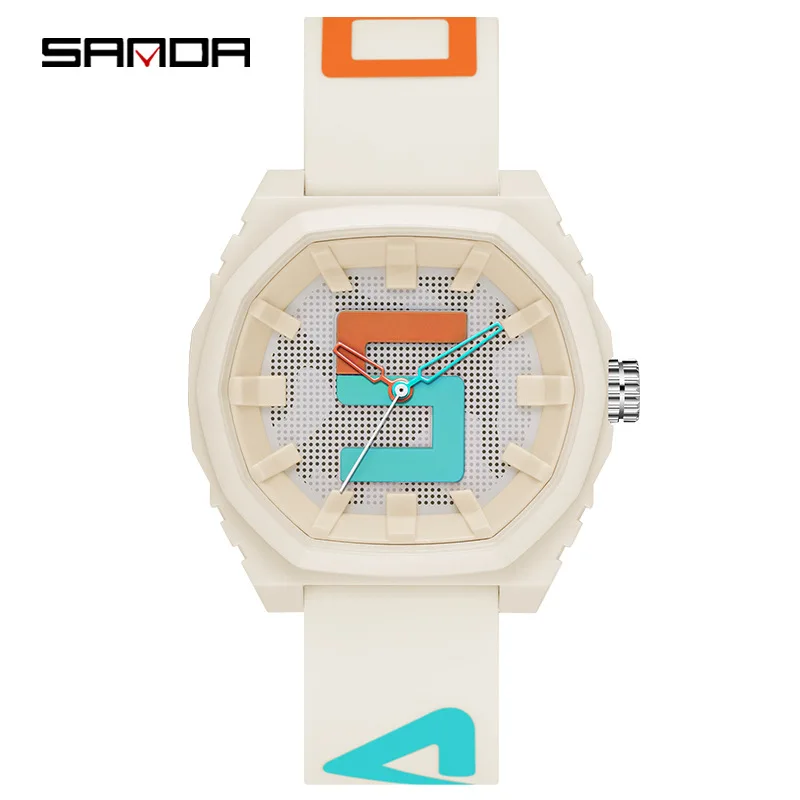 Nieuwe Silicon Tape Jongens En Meisjes Jeugd Horloge Trend Cool Eenvoudige Persoonlijkheid Horloge