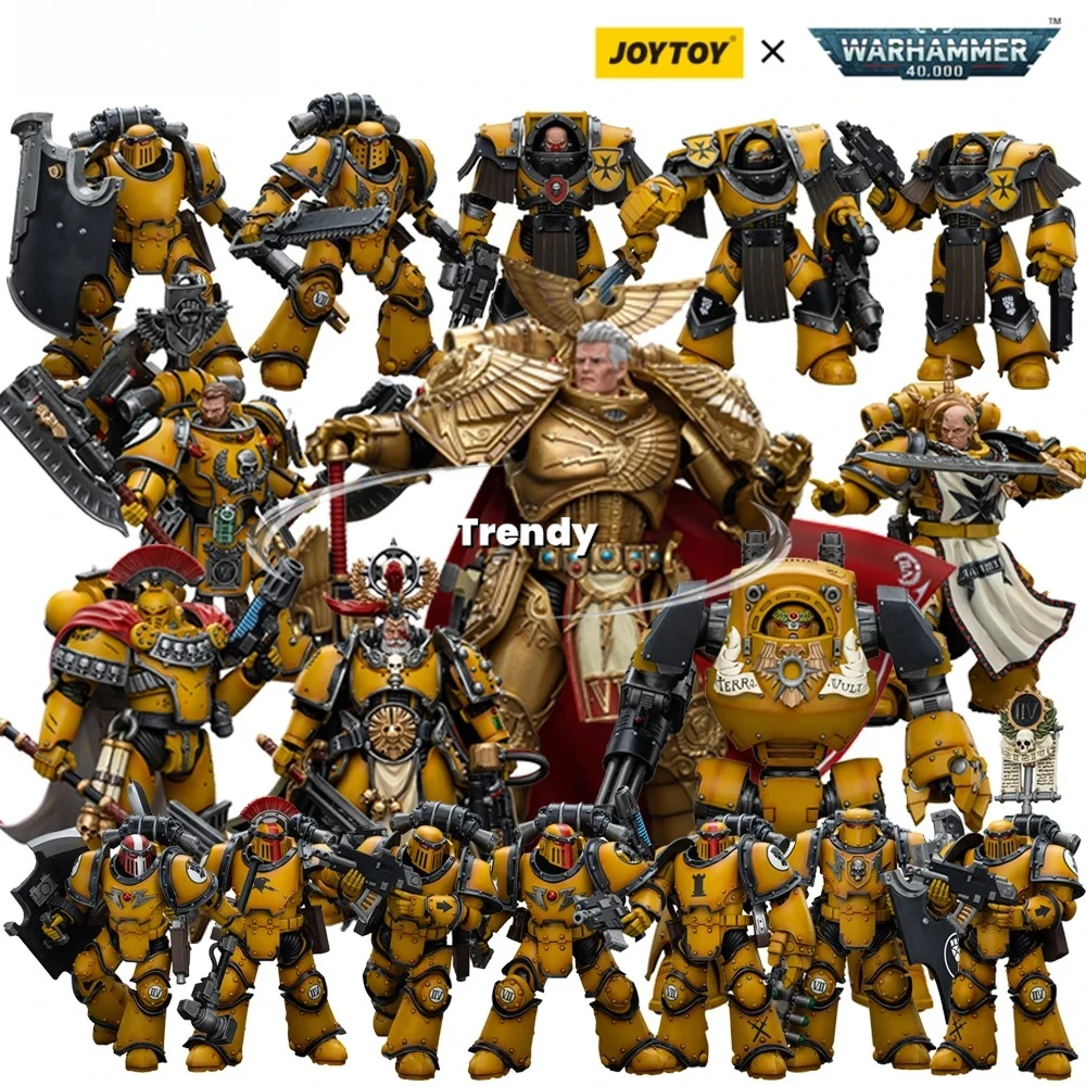 

[Товары для пятен] JOYTOY 1/18 Warhammer 40K Фигурка Имперские кулаки Rogal Dorn Family Коллекция Модель Подарок для мальчика