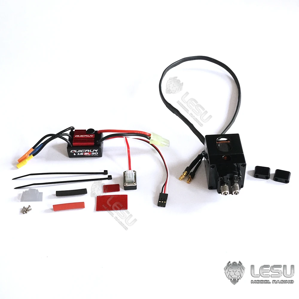 Lesu Brushless ESC Hydraulic Pump Set 1/14 RC Dumper Truck Car DIY Model Tamiyaya Spare Parts TH02468