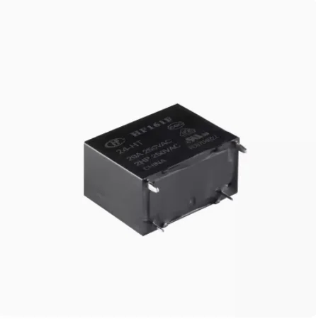 1PCS Relay HF161F/24-HT 24VDC 4 pins, one set normally open, small high power relay